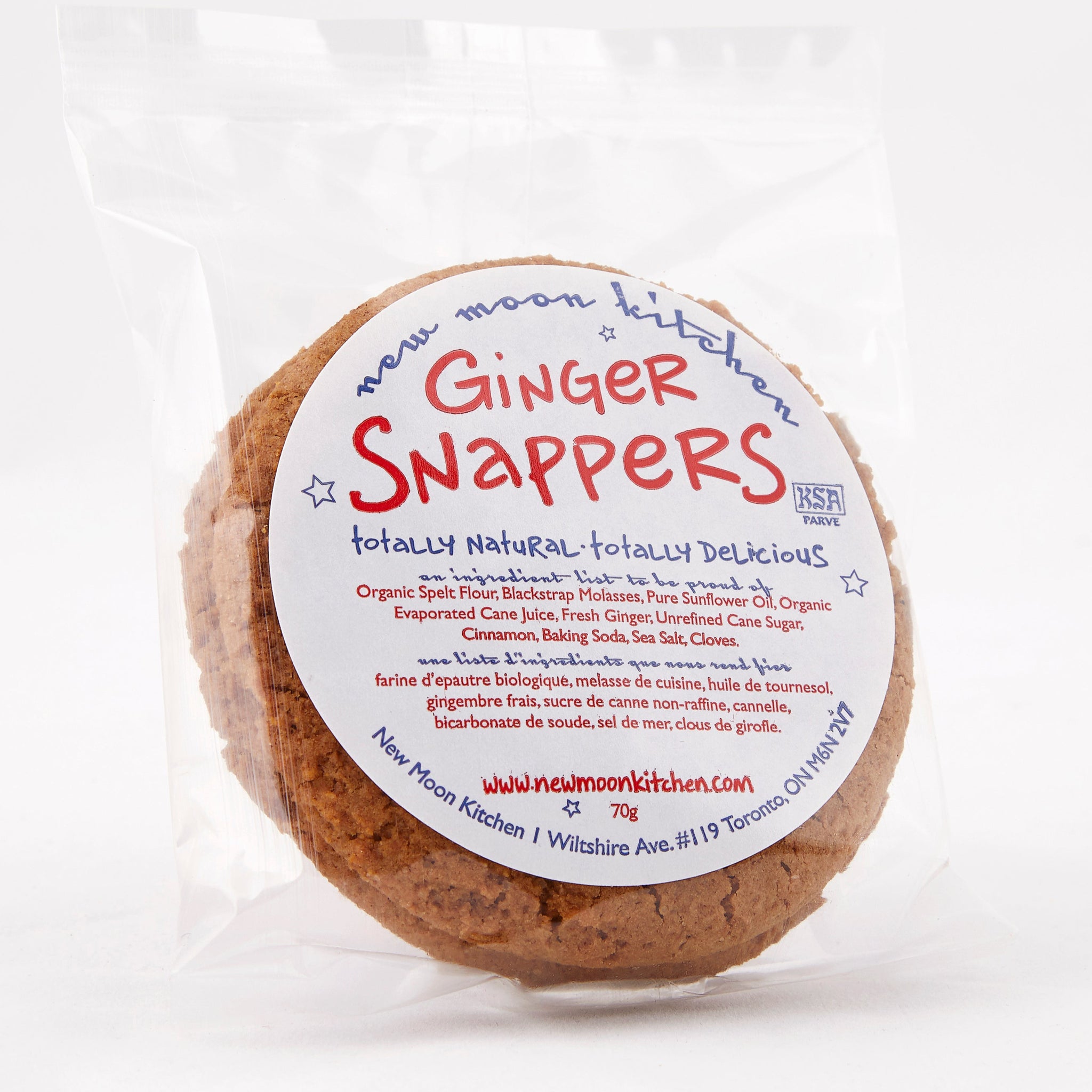 Ginger Snapper Cookie 2-Pack