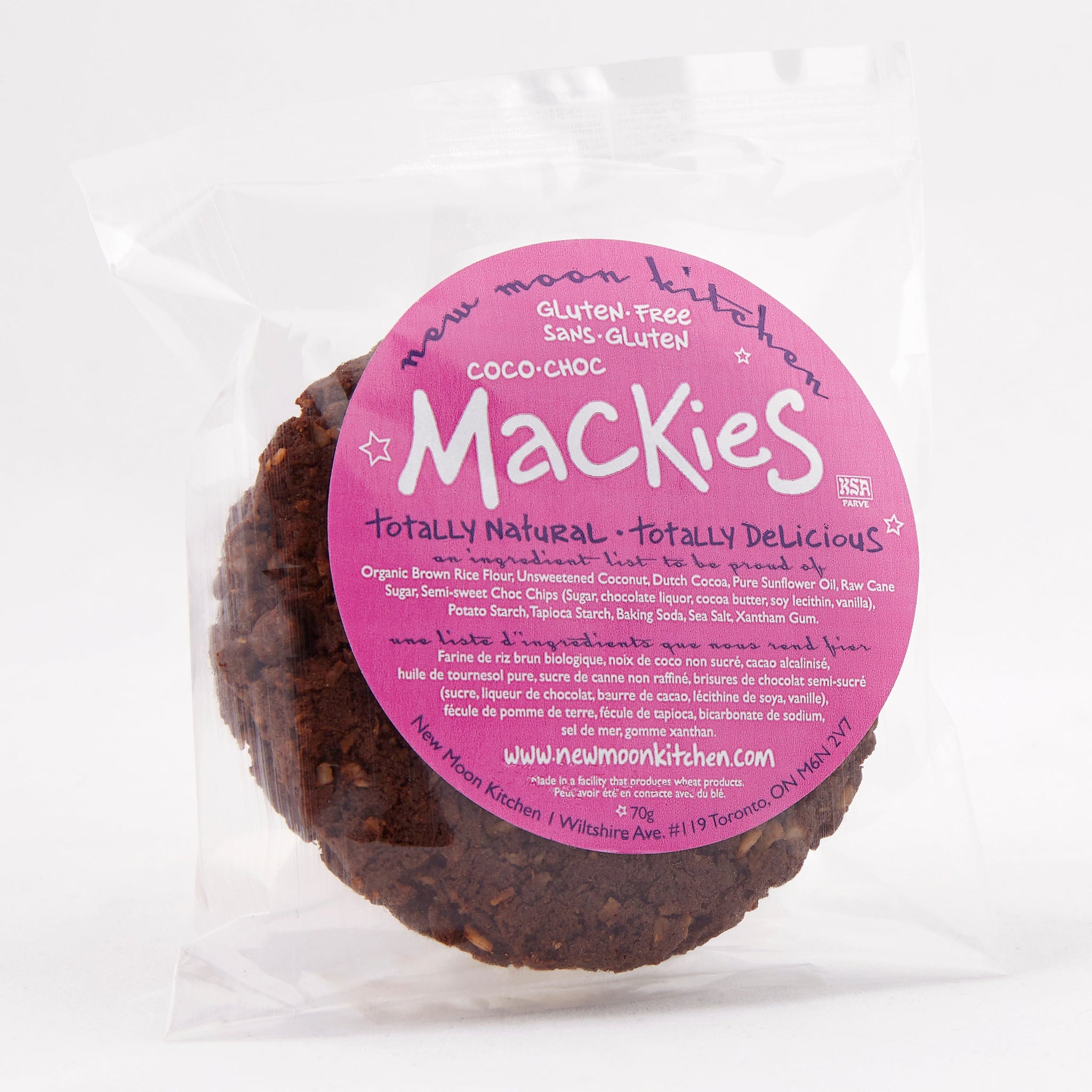 Gluten-Free Mackie Cookie 2-Pack