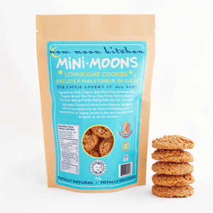 Low Sugar Mini Moon Cookies